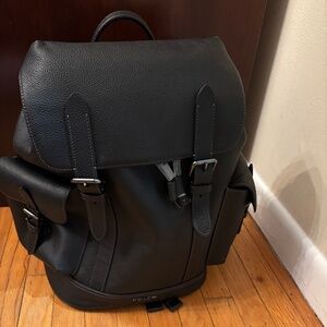 Coach Hudson Leather Backpack